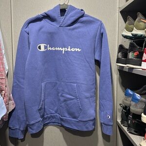 Champion Blue Boys Hoodie